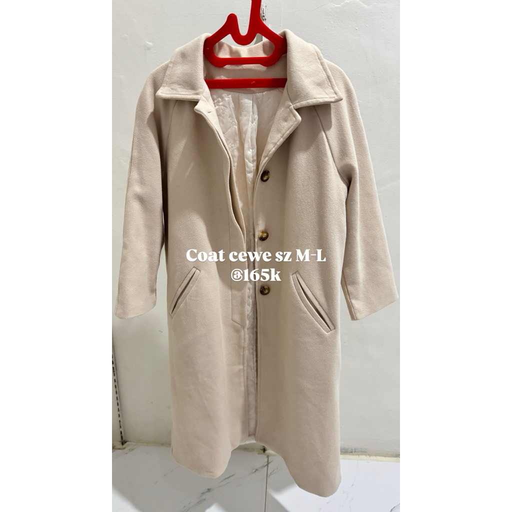 Coat Wanita korea musim dingin / musim gugur / mantel wanita musim semi