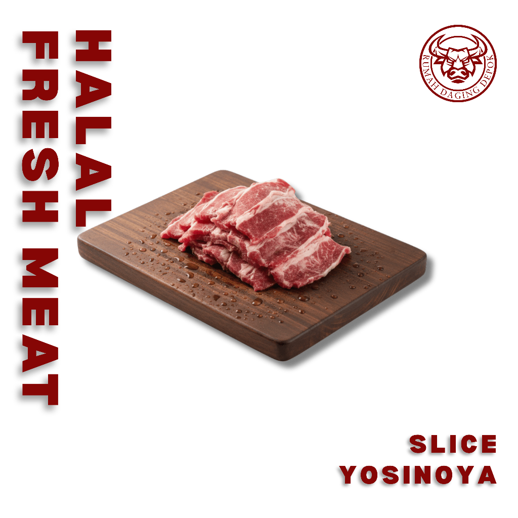 [Rumah Daging Depok] Daging Sapi Slice Yosinoya | 500g/1000g