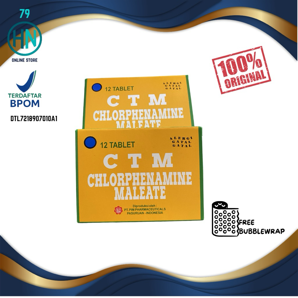 CTM obat alergi