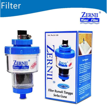 FILTER AIR ZERNI SARINGAN KERAN BIASA ZERNI SHOWER REFIL KARBON AKTIF KAPAS PENYARING WASTAFEL