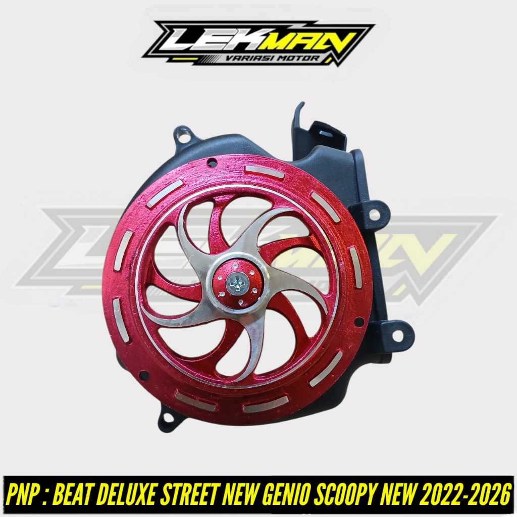 Tutup Kipas Beat Deluxe Standard 2022 Set Spinner Sabit CNC Pnp Beat sporty Street Deluxe Cbs ISS 20