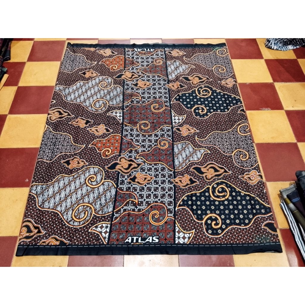 sarung atlas afkir ringan bahan adem motif terbaru