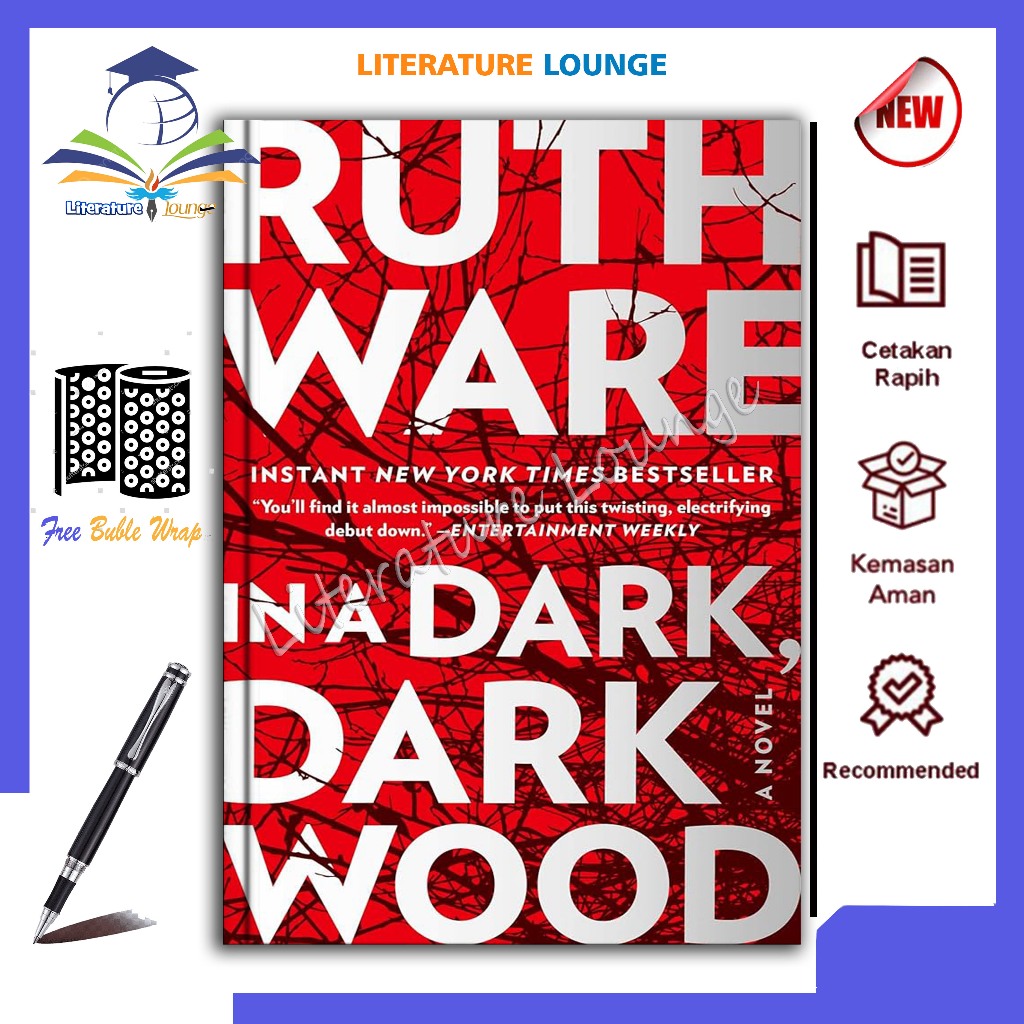 literature.lounge - In a Dark, Dark Wood by Ruth Ware (English)