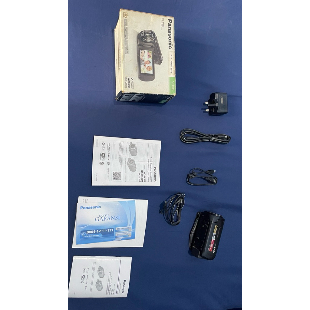 Camcorder Handycam Panasonic V-385 Second Bekas