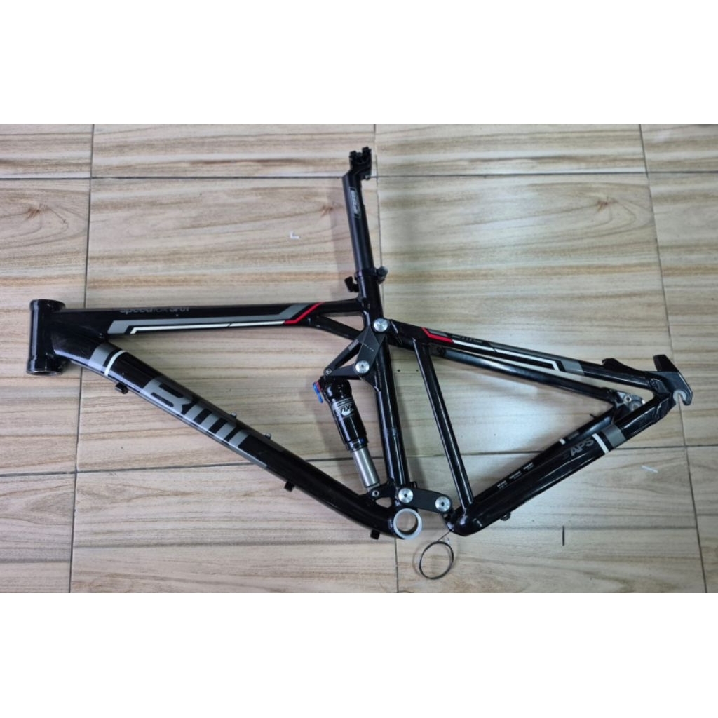 Frame Sepeda MTB FULSUS BMC SPEED FOX SF-01 26" Rearshox FOX FLOAT CTD Alloy QR Original Second Mulu