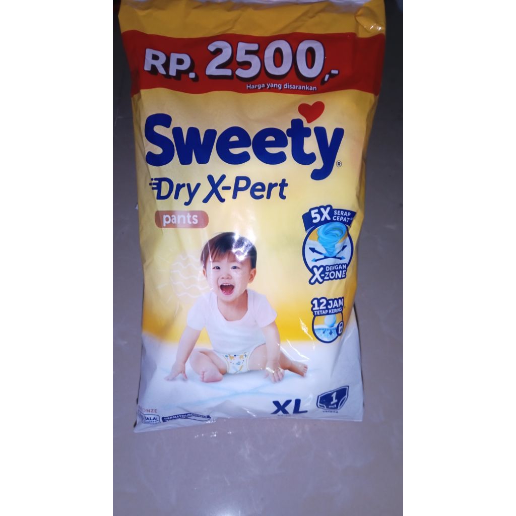 SWEETY (XL - XXL ) Renceng isi 6 Sachet
