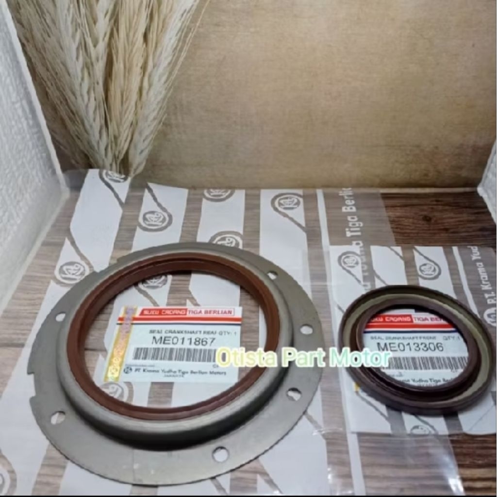 OIL SEAL CRANKSHAFT KRUK AS DEPAN BELAKANG MITSUBISHI PS100 PS120