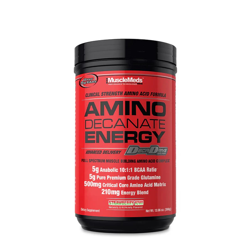 Musclemeds Amino Decanate Energy 396 Grams 30 Servings - Suplemen Carnivor Bcaa Energi bodyfitstatio