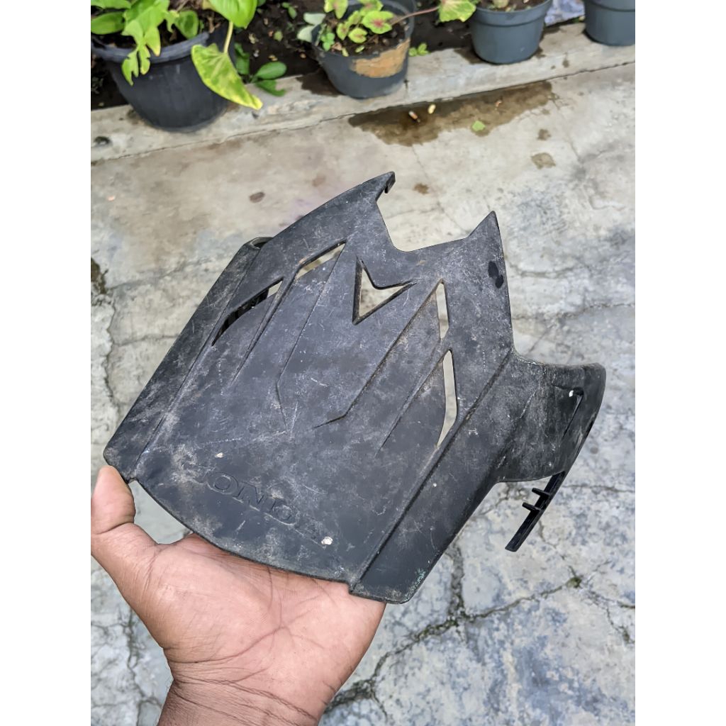 pet helm visor helm Honda crf original second