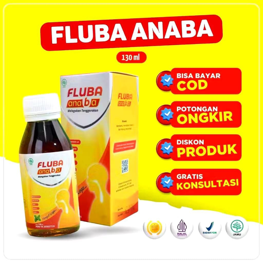Fluba Anaba Atasi Flu Batuk Untuk Anak
