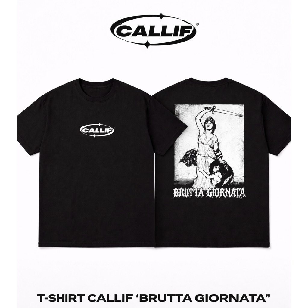 T-SHIRT CALLIF 'BRUTTA GIORNATA'