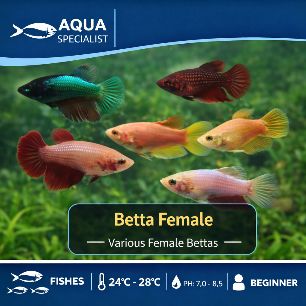 jual ikan cupang betina - cupang hias betina