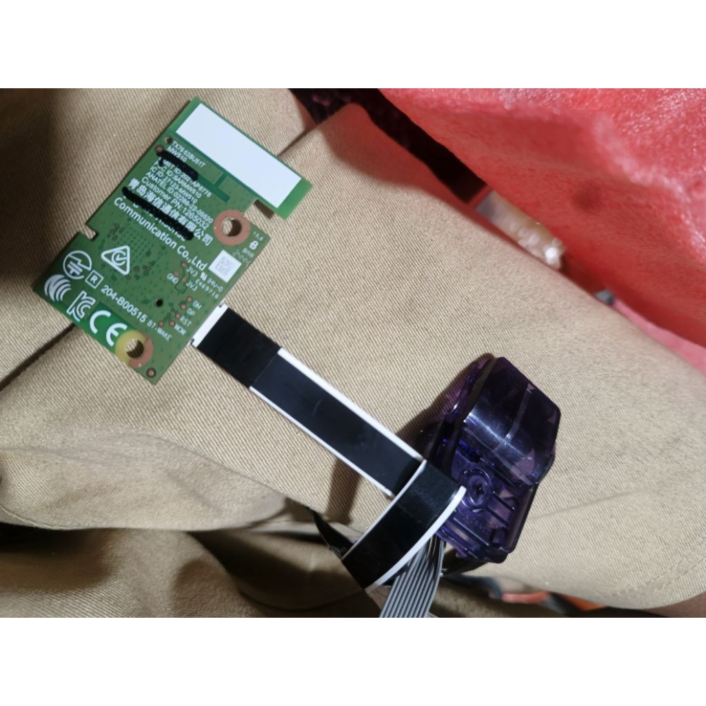 KABEL LVDS FLEXIBLE TCON T CON - TOMBOL SENSOR IR WIFFI WIFI WI FI TV POLYTRON PLD 43UG5959 43BUG595