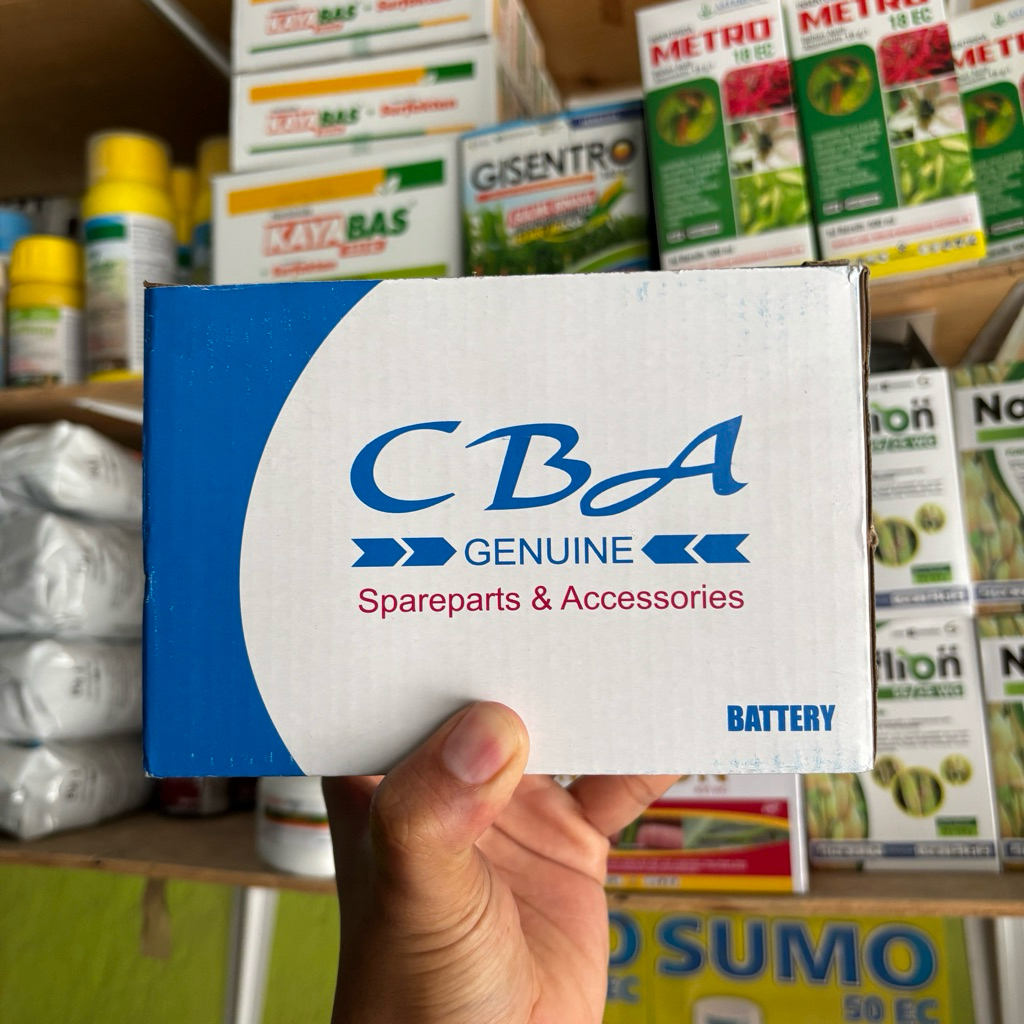 Aki Tangki Semprot CBA Original Cocok untuk Semua Tangki Elektrik | Baterai Sprayer Cas Ulang Awet
