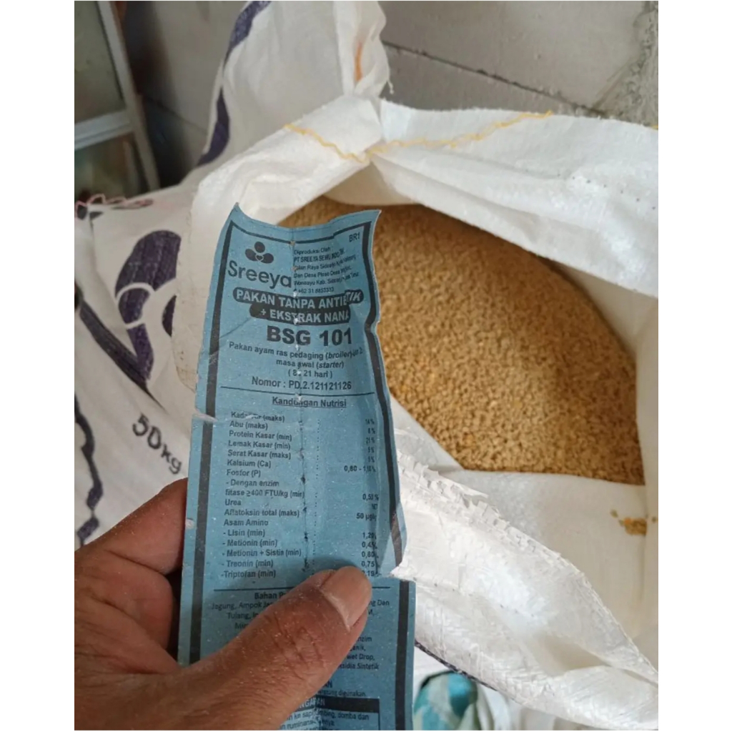 BSG 101 PAKAN AYAM PEDAGING STARTER/AYAM KAMPUNG
