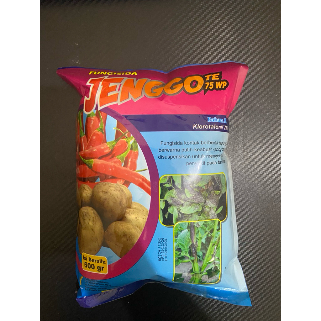 FUNGISIDA JENGGO 75WP (klorotalonil) kemasan 500gr