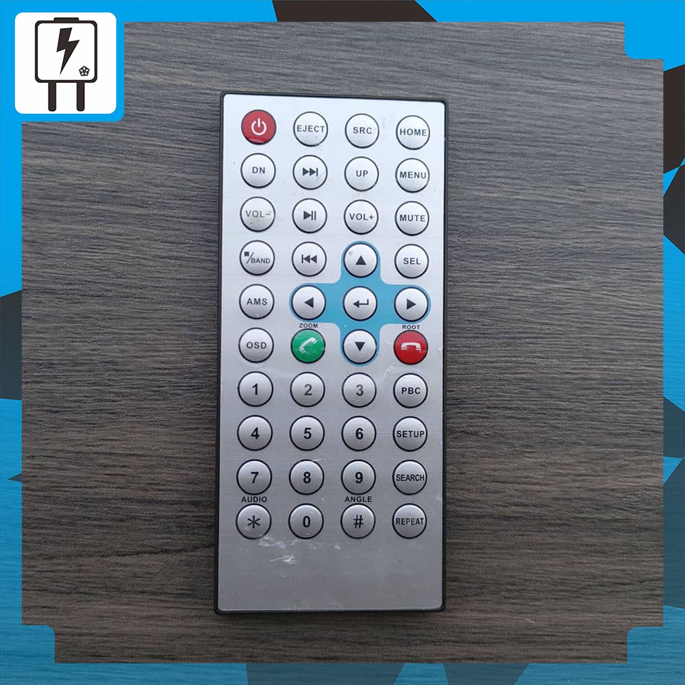 Remot Tape Mobil Toyota Navisson Remote Controller Audio Player DVD CD VCD