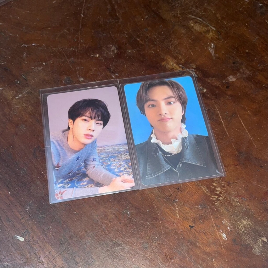 PHOTOCARD BTS JIN TEAR O BUTTER PC SEOKJIN BTS TEAR O MACAN MAUNG BUTTER JIN POUT