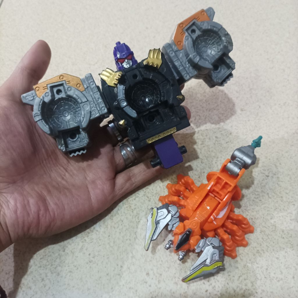 Part DX Megazord Kyuranger Power Rangers Mainan Action Figure