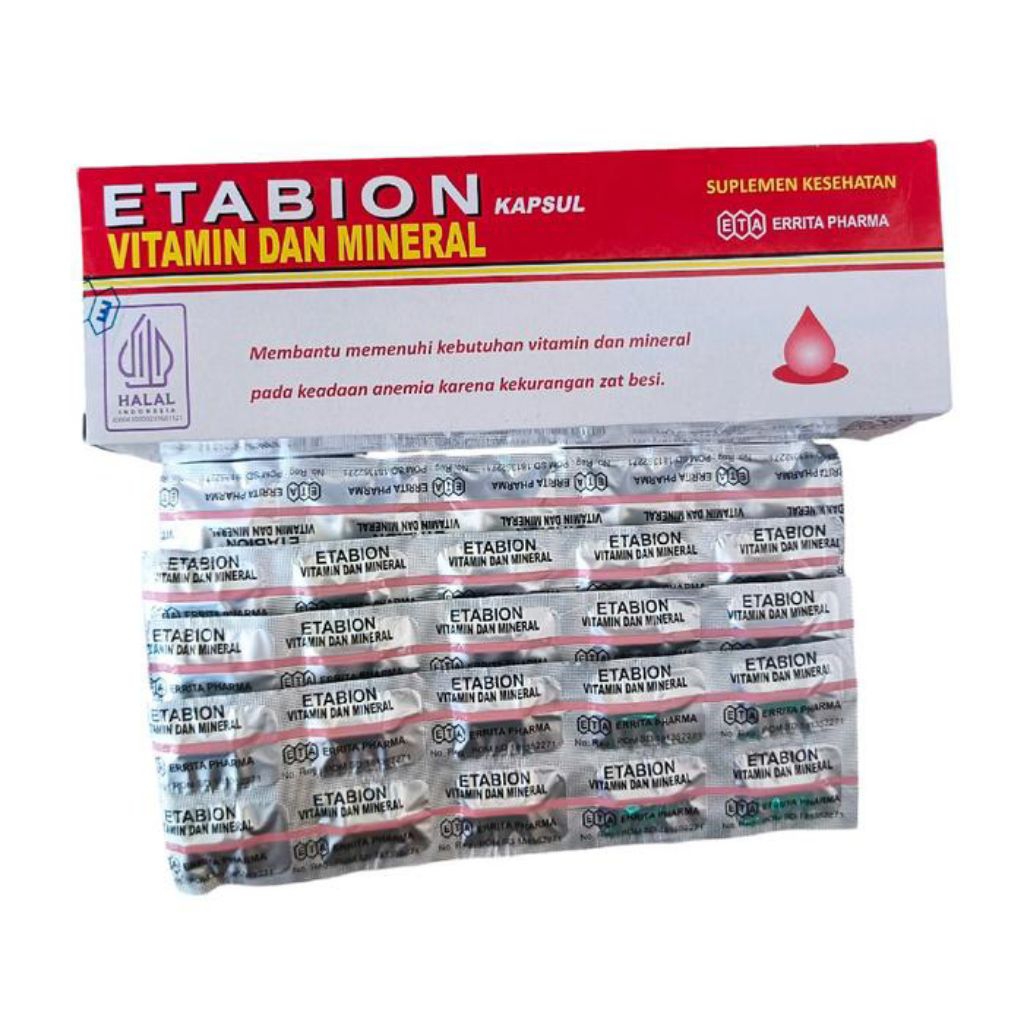 Etabion Asli Kapsul Vitamin dan mineral