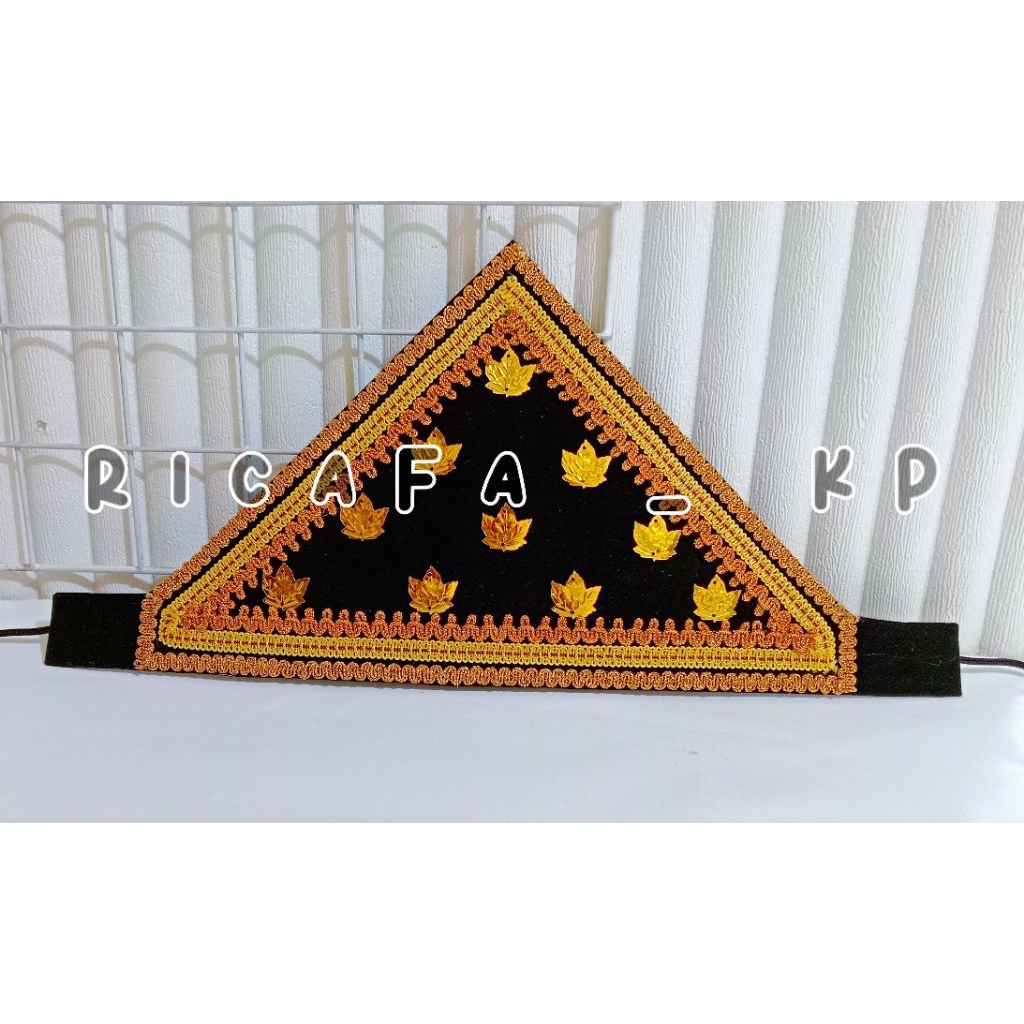 TOPI SAMAN PRIA -TOPI ADAT ACEH ANAK LAKI LAKI - TOPI TARI SAMAN