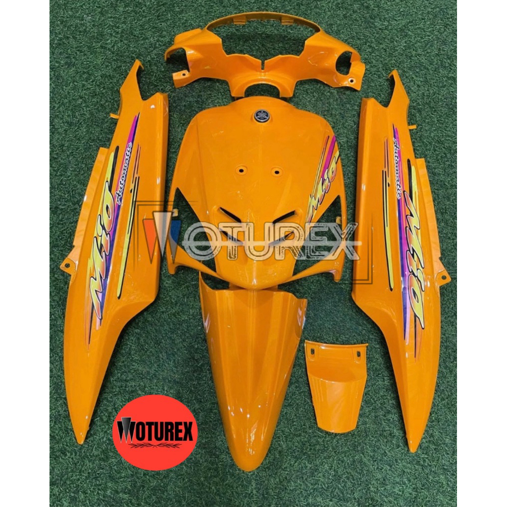 full body halus mio sporty orange sunkist xiralic gold