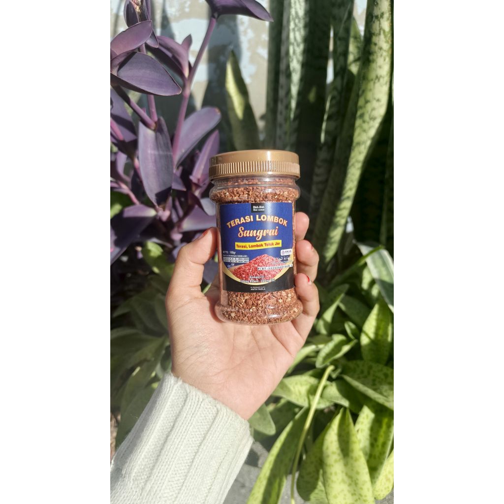 Terasi Lombok Sangrai, terasi halus, terasi siap pakai isi -+ 100 gram