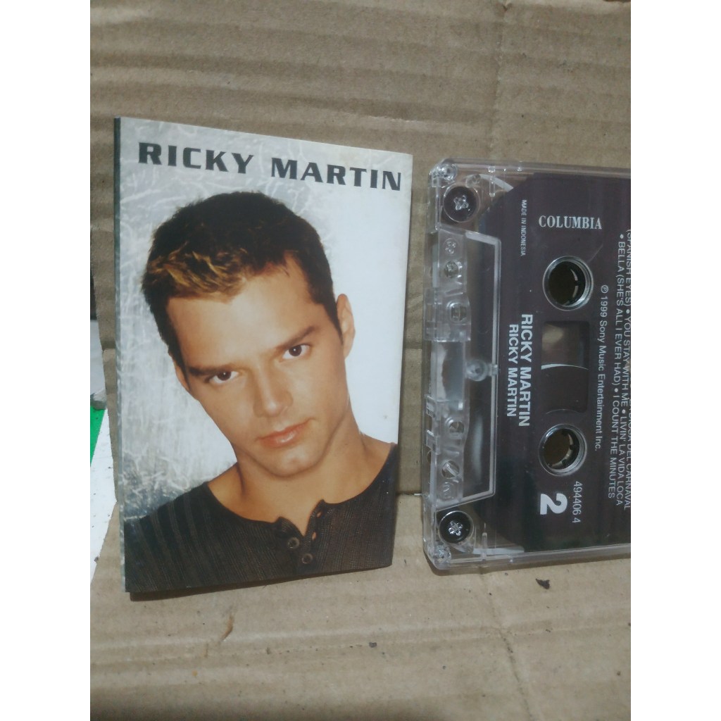 Ricky Martin Audio Cassette Tape