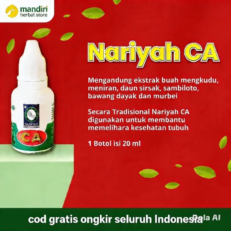 Nariyah Ca Nariyah Herbal Ca Original