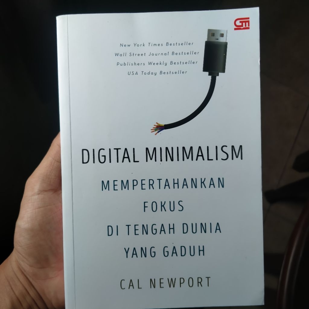 Buku Belas Preloved - Digital minimalism Cal Newport