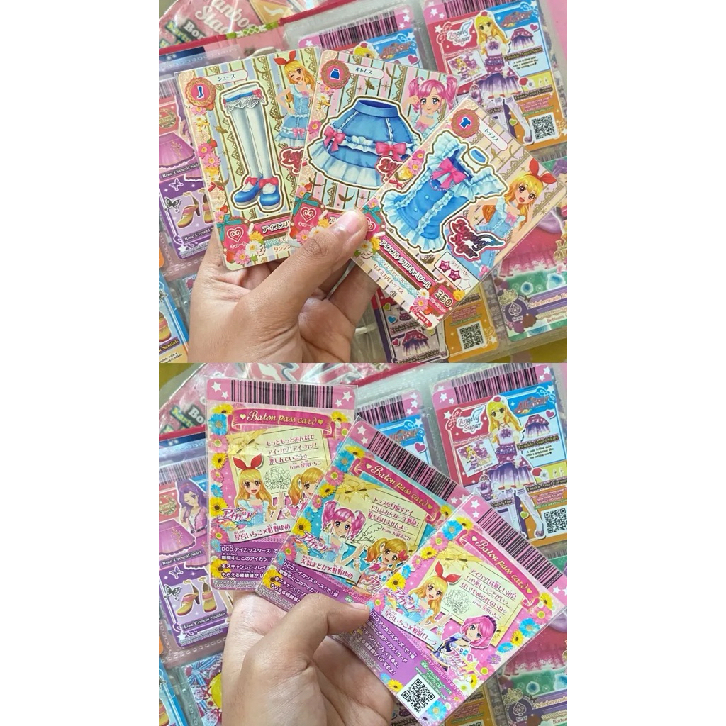 Aikatsu card set Angely Sugar Japan Vers (RARE) nego? dm