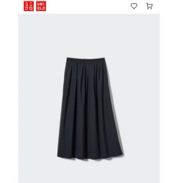 Volume long skirt/rok volume panjang Uniqlo PRELOVED