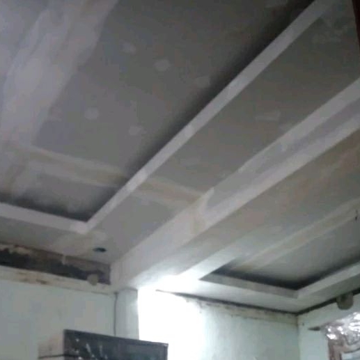 Plafon Gypsum terpasang