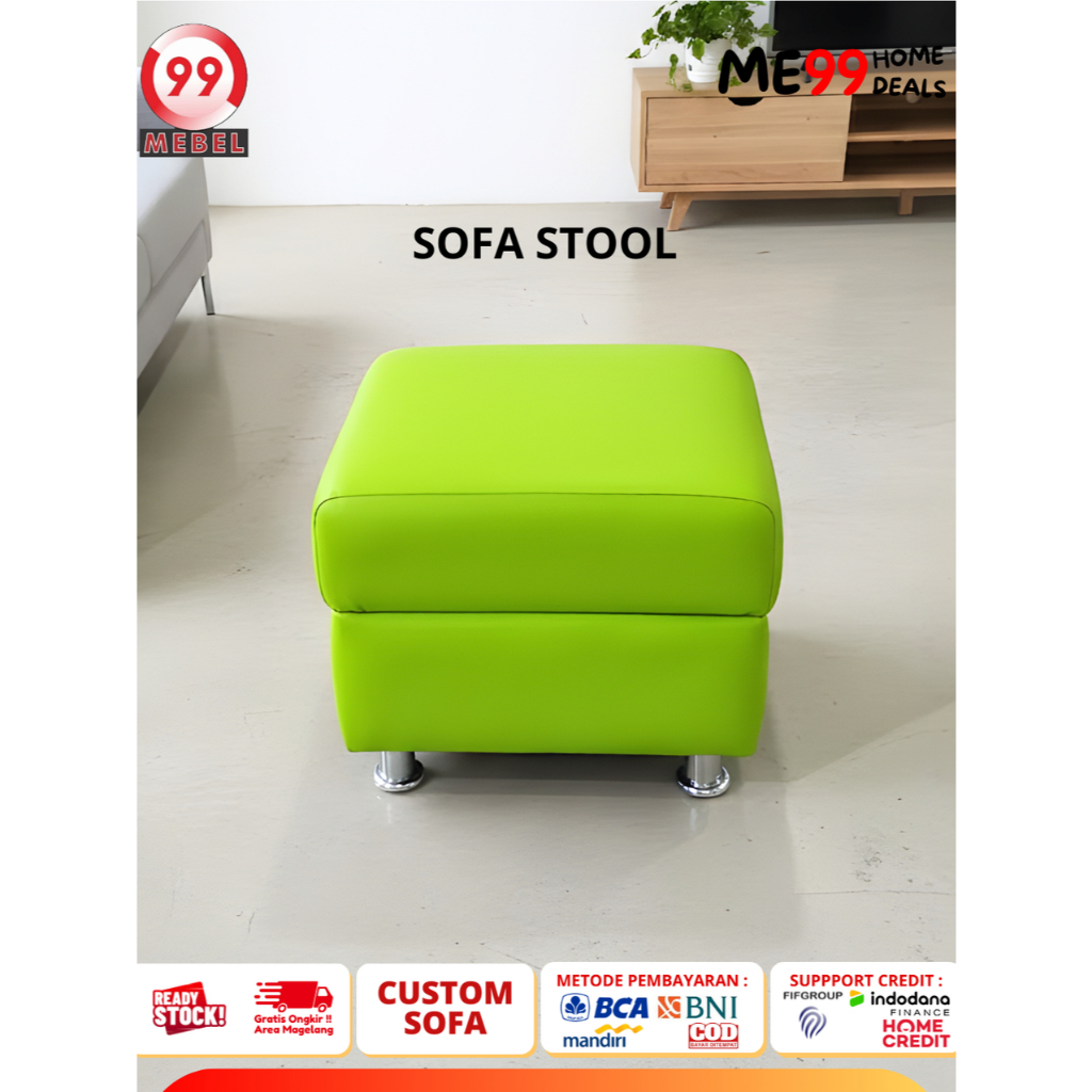 Sofa Stool sofa satu seat kursi tambahan kursi santai sofa santai sofa caffe sofa ruang tunggu