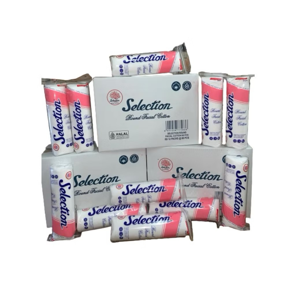 SELECTION KAPAS OVAL BULAT Kapas wajah   Kapas Bulat lembut | Kapas bundar oval | Kapas kulit wajah 