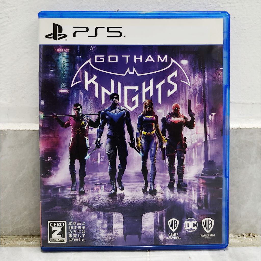 BD Kaset PS5 Gotham Knights Game CD PS Playstation 5 Original Bekas Second Mulus