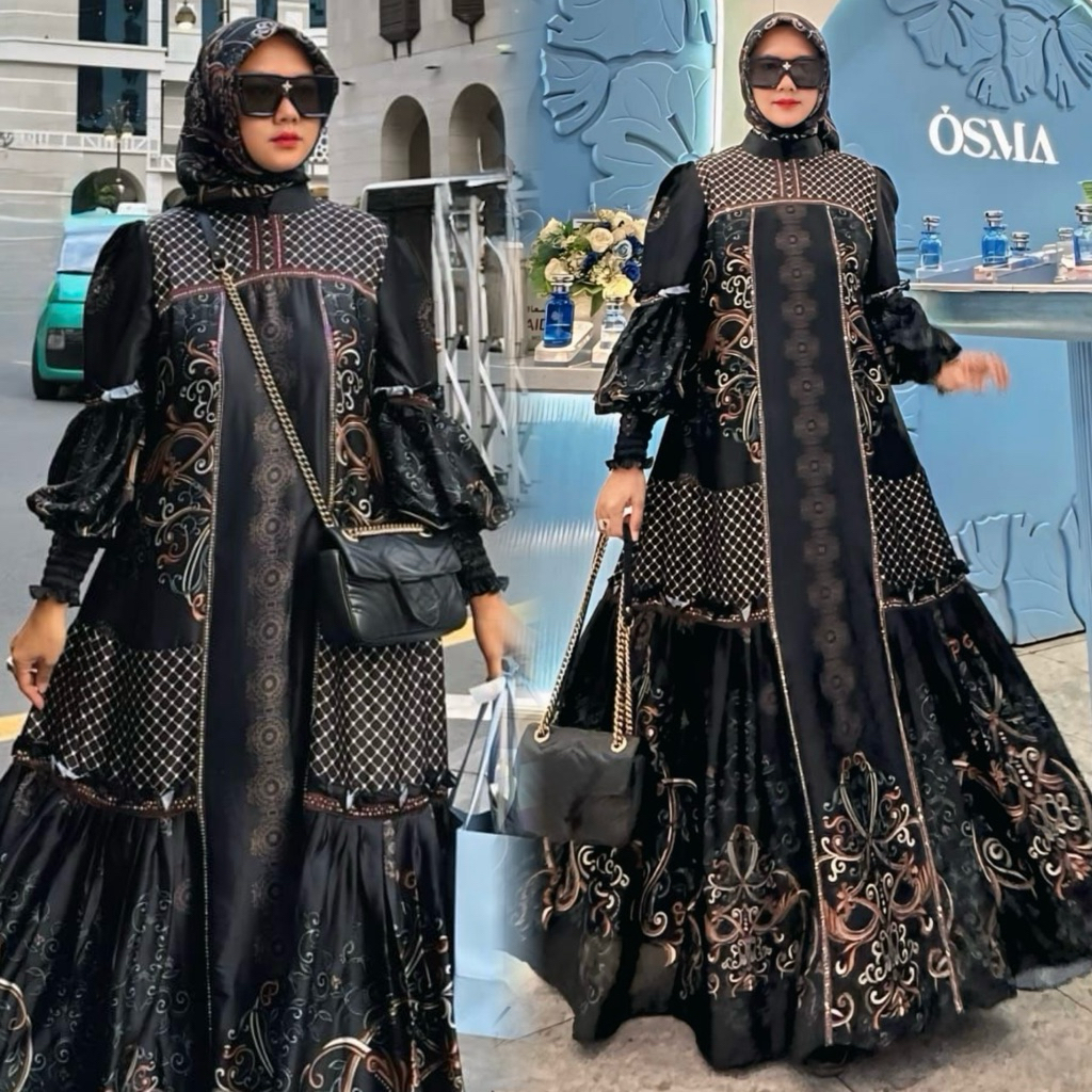 AURAKAY GAMIS DRESS MADINAH SET HIJAB ORI BY AURAKAY
