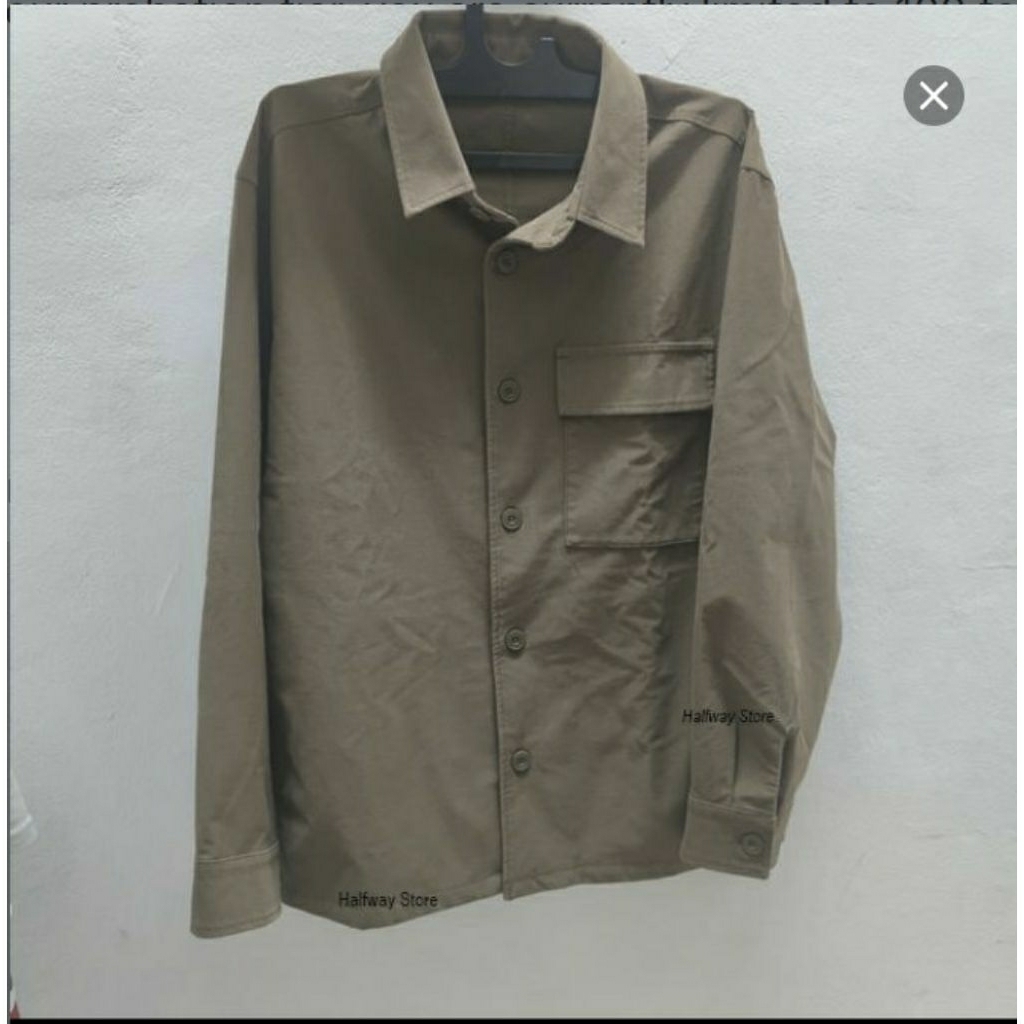 Jaket MEN Uniqlo Parka Jersey