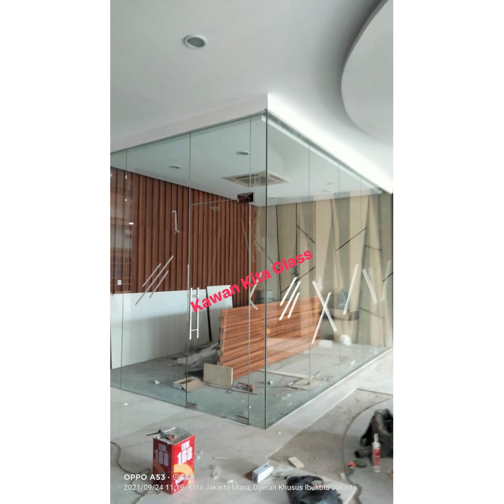 partisi kaca tempered atao pintu kaca tempered atao pintu kaca frameless atao kaca tempered pintu fr
