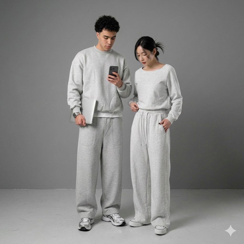 Celana Baggypants Panjang Kargo Kulot Pria Style Korea Daily Outfit Kekinian Remaja Dewasa Nyaman