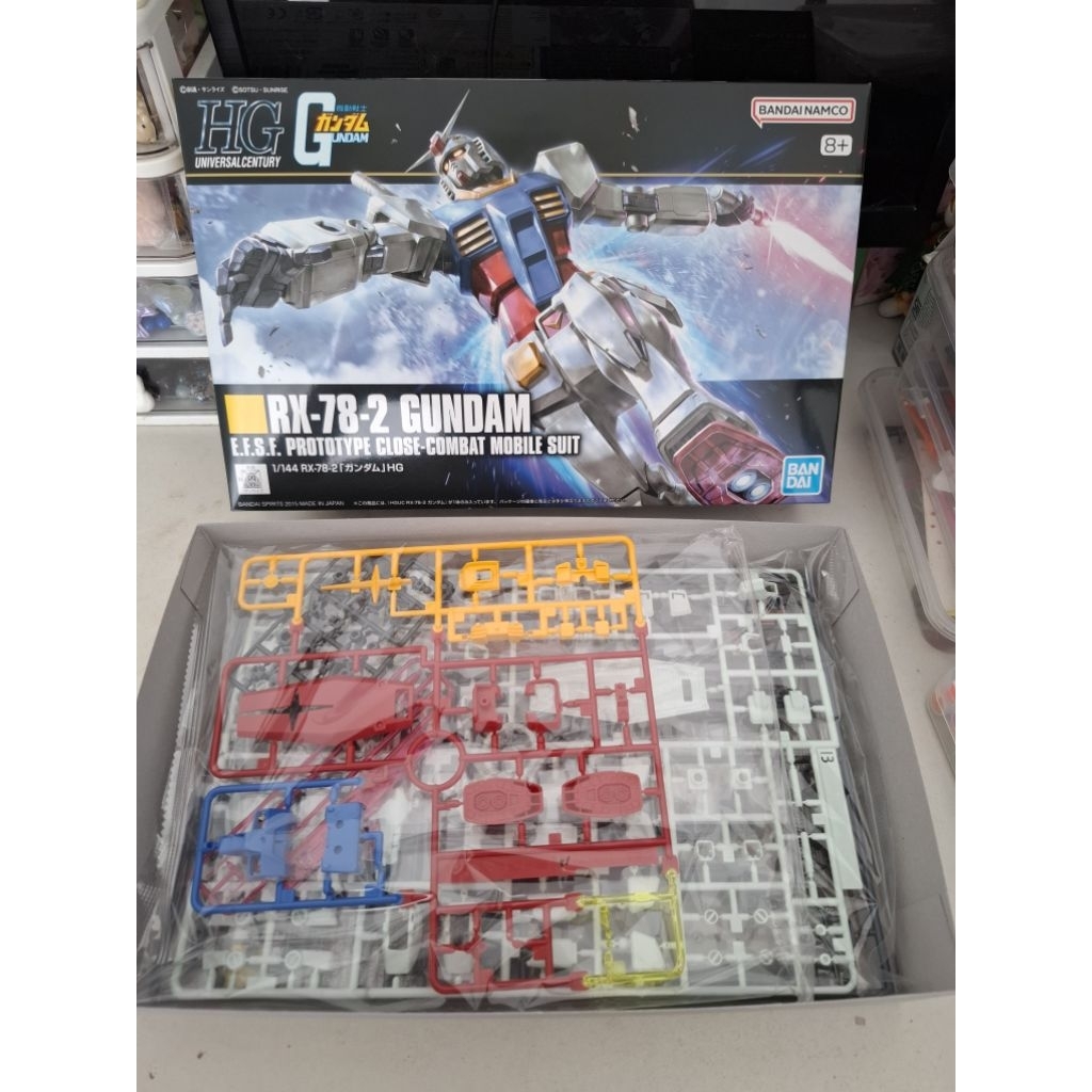 HG RX 78 Gundam Revive Bandai MIB
