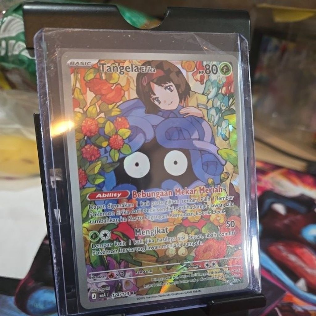 Tangela Erika AR (Ledakan Peniada Indonesia) Pokemon TCG