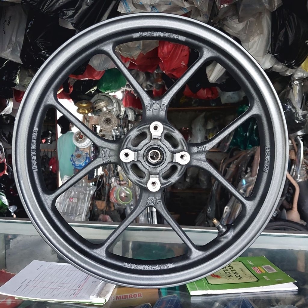 VELG BEAT DELUXE 2020 PELEK BEAT LED 2025 ORIGINAL HONDA MULUS ISTIMEWA DEPAN SAJA