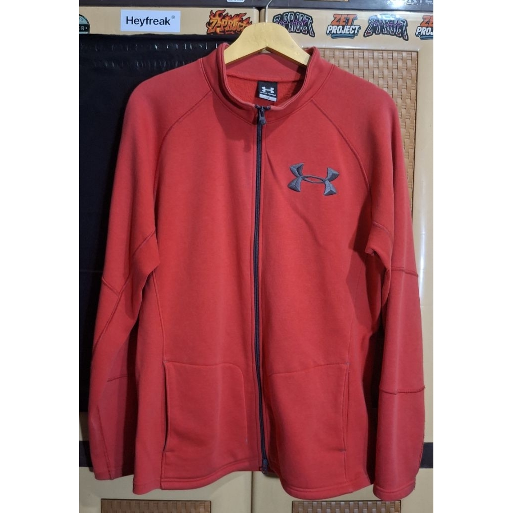 Track Top / Jacket Training Under Armor (double zipper)  - Bekas Second