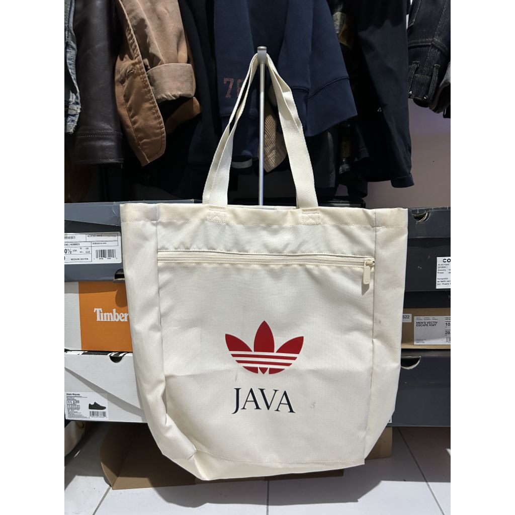Totebag Adidas Java White Adicolor Classic Shopper Bag