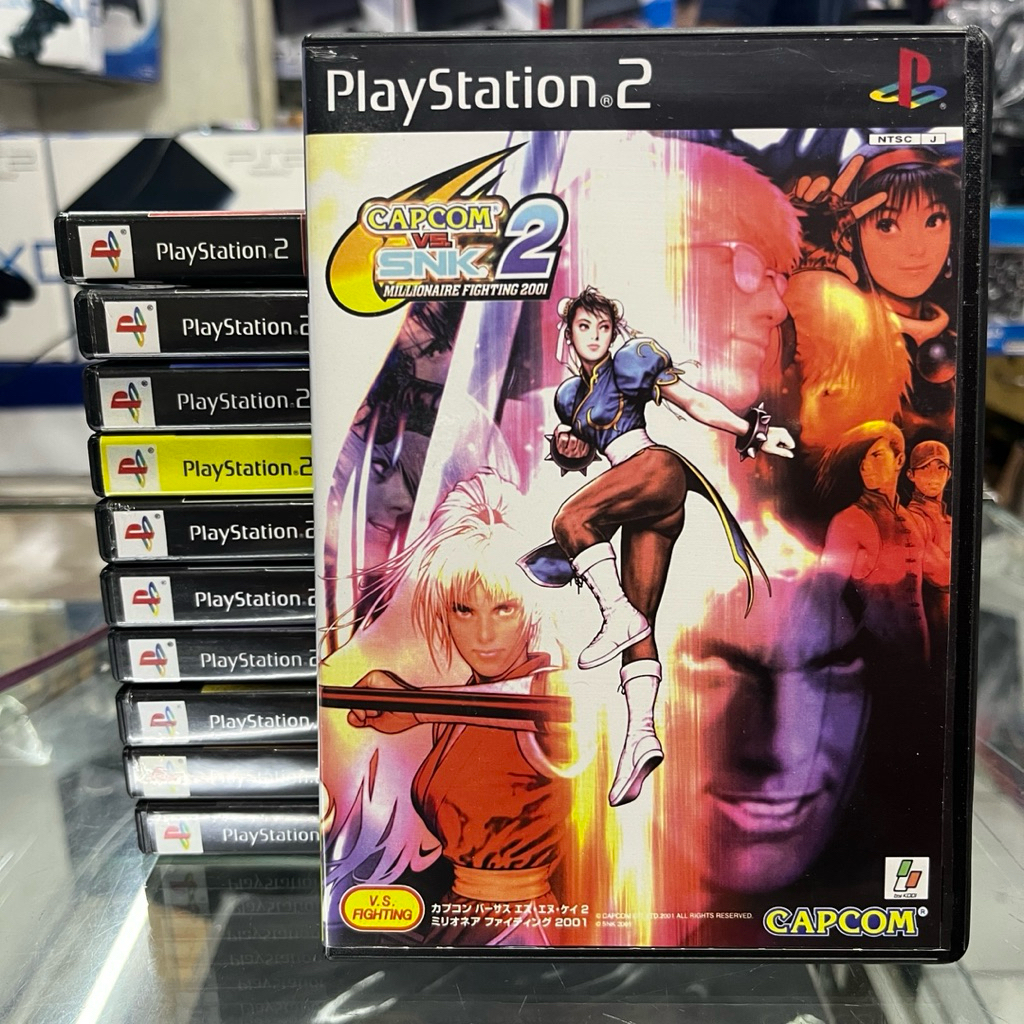 Capcom VS SNK 2 (NTSC J) PS2 game original kaset cd game ps