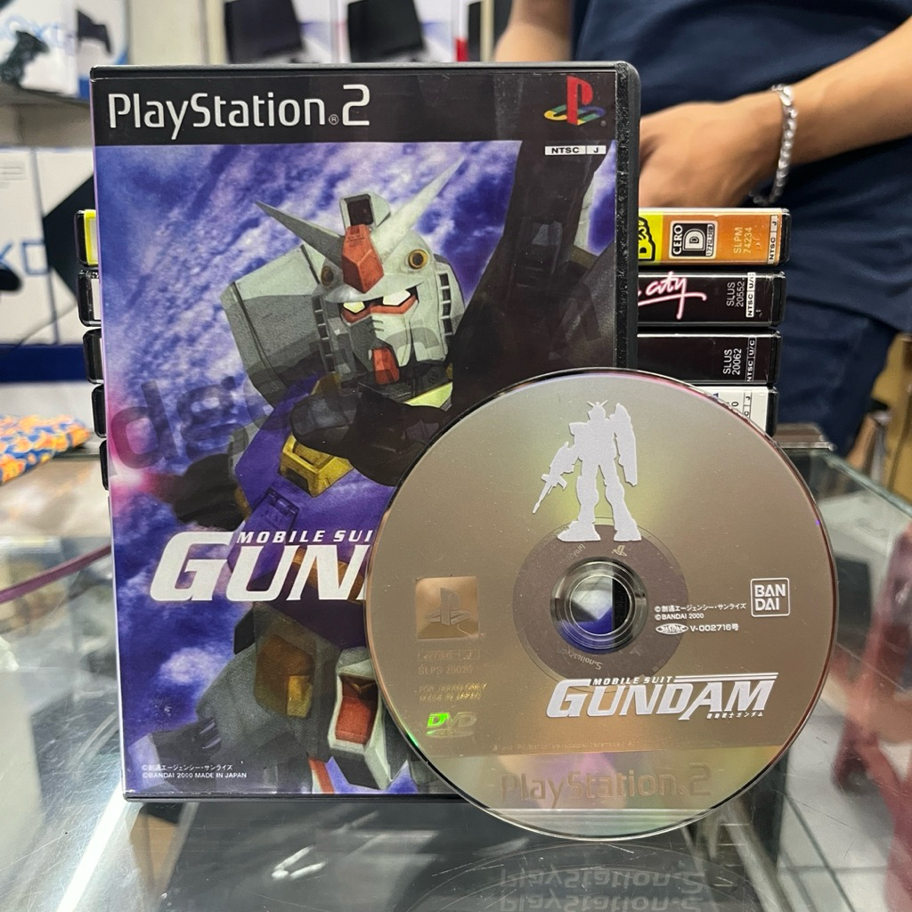 Mobile Suit Gundam (NTSC J) PS2 kaset original cd game ps 2