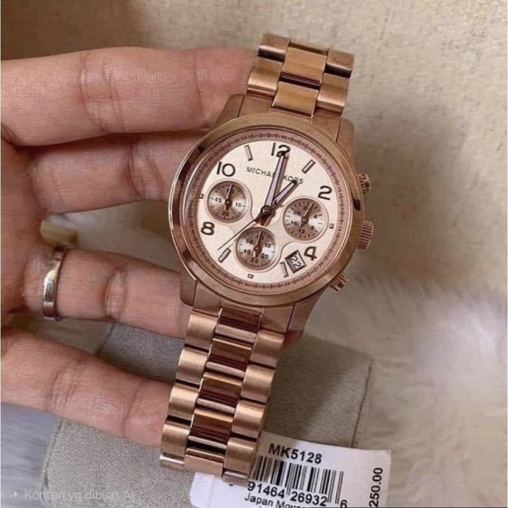 Jam Tangan Wanita MK5128 Stainless Steel