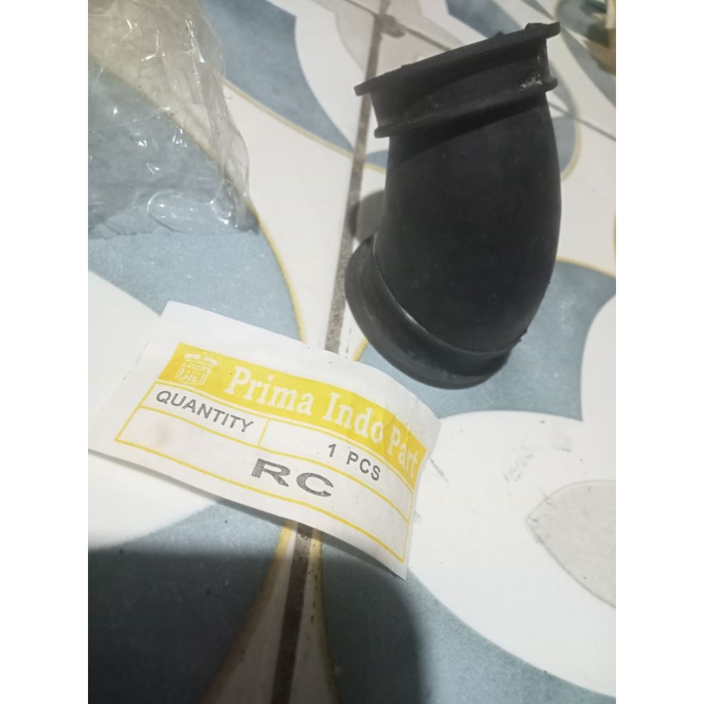 Karet filter udara Suzuki Rc80,rc100,Dk,bravo black bravo.
