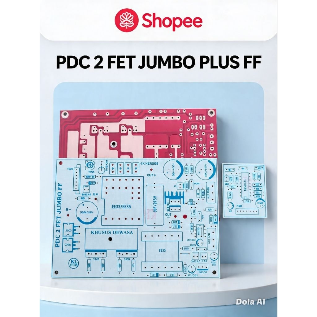 pcb pdc 2 fet jumbo mini Flip Flop
